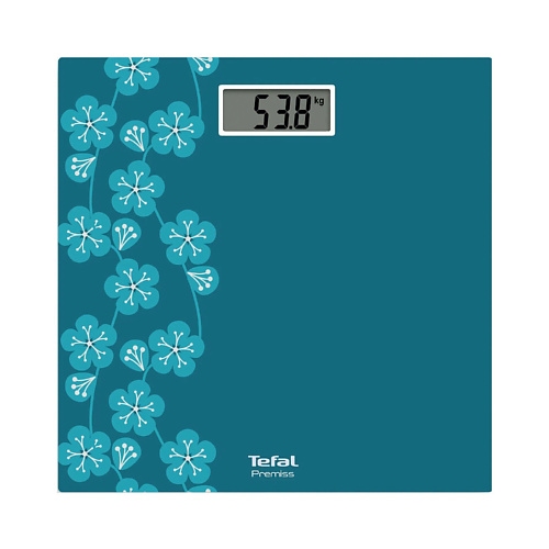 TEFAL Весы напольные Premiss Flower PP1433V0 весы напольные sakura sa 5072lf электронные до 180 кг 1хcr2032 стекло лаванда