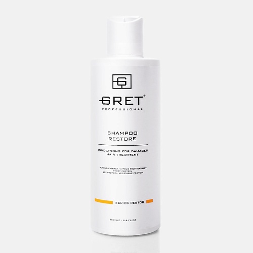 GRET Professional Шампунь для волос Restor 250.0 gret professional кондиционер для волос restor 250 0