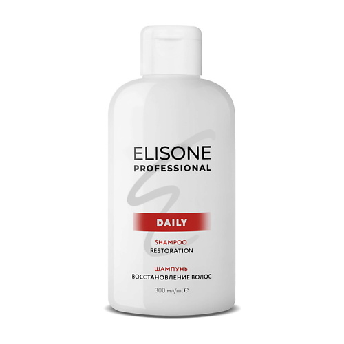 ELISONE PROFESSIONAL DAILY Шампунь восстановление волос 300.0 elisone professional molecular маска для волос глубокое микровосстановление 250