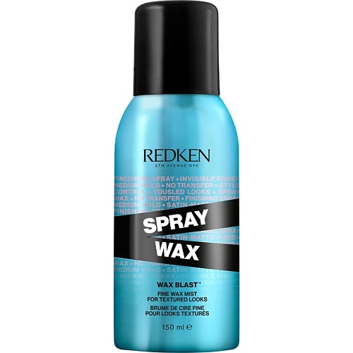 REDKEN Текстурирующий спрей-воск Spray Wax фиксации укладки 150 минеральный текстурирующий спрей ocean spritz