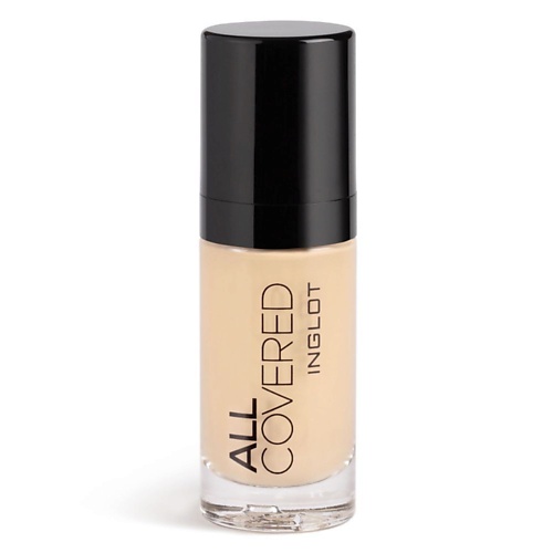 Тональные средства INGLOT Тональная основа INGLOT  ALL COVERED FACE FOUNDATION