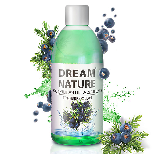 фото Dream nature воздушная пена для ванн "тонизирующая" с ароматом можжевельника 1000