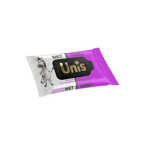 UNIS Влажные салфетки  Универсальные Premium 15 салфетки влажные maneki techno универсальные 50 шт