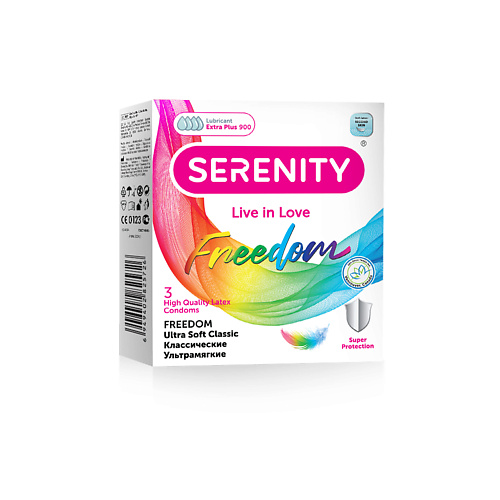 SERENITY Презервативы FREEDOM Ultra Soft Classic 36 domino condoms презервативы domino classic easy entry 6