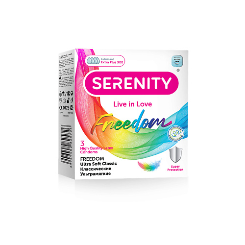 SERENITY Презервативы FREEDOM Ultra Soft Classic 36 masculan презервативы 4 ultra 10 safe   ультрапрочные 10