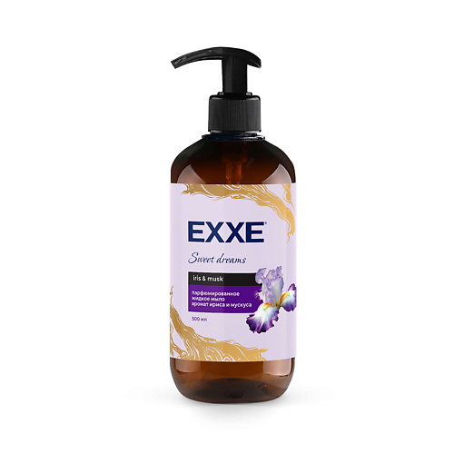 EXXE Парфюмированное жидкое мыло аромат ириса и мускуса 500 мыло жидкое парфюмированное rudline cherry