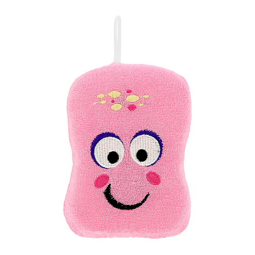 DECO. Мочалка для тела KIDS (Funny pink) deco губка для тела со шнурком strawberry