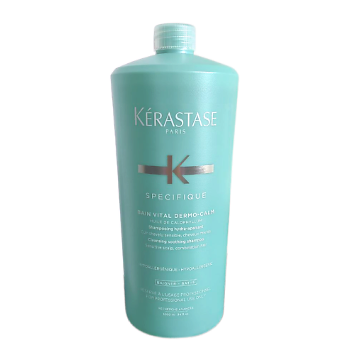 KERASTASE DERMO-CALM BAIN VITAL шампунь-ванна для чувствительной кожи и нормальных волос 1000 kerastase шампунь ванна для защиты тонких или нормальных окрашенных волос chroma absolu 250 0