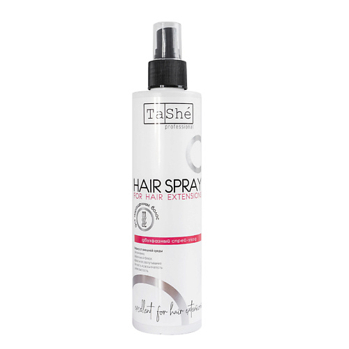 TASHE PROFESSIONAL Спрей-уход двухфазный для наращенных волос Tashe professional 250 щетка с петлями для наращенных волос