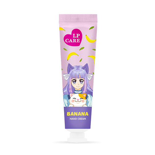 LP CARE Крем для рук Банан 24 lp care салфетки влажные anime универсальные банан 8 0