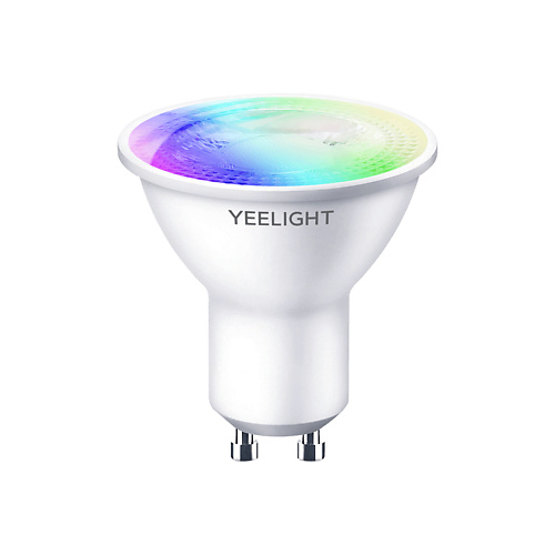 YEELIGHT Умная лампочка GU10 Smart bulb(Multicolor) YLDP004-A 1 яндекс умная лампочка yndx 00501 1