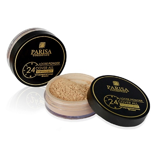 PARISA COSMETICS Пудра рассыпчатая parisa cosmetics кисть для макияжа p 07 для сухих компактных и шариковых корректирующих средств