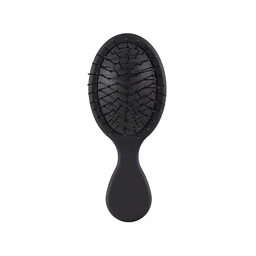 LADY PINK Расческа для волос BASIC компактная овальная черная kapous расческа для волос широкая трехуровневая щетина черная