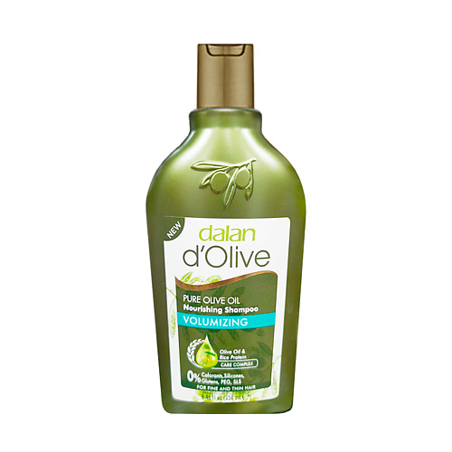 DALAN Шампунь для тонких волос d'Olive Дополнительный объем 250.0 olive again
