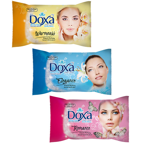 DOXA Мыло туалетное Женский микс 3х125г 375 doxa мыло туалетное женский микс 3х125г 375