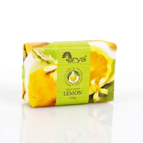 ARYA HOME COLLECTION Мыло Lemon 100 inside you аромасвеча кокосовый воск lemon cake 140