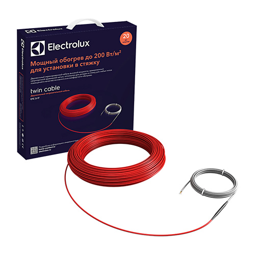 ELECTROLUX Теплый пол нагревательный кабель ETC 2-17-2500 1 electrolux теплый пол нагревательный кабель etc 2 17 100 1