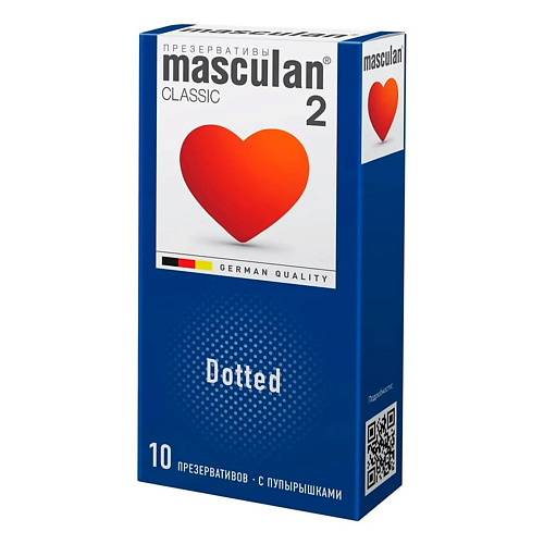 MASCULAN Презервативы classic №10 С пупырышками 10 masculan презервативы 4 classic 10 увеличенных размеров 10