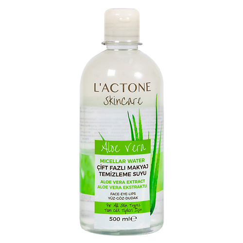 L'ACTONE Мицеллярная вода Aloe Vera 500.0 дезодорант gourmandise deodorant pierre d alun aloe vera 50 мл