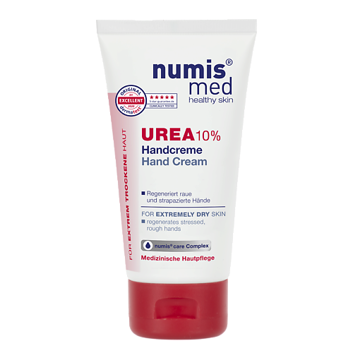 Крем для рук NUMIS MED Крем для рук, с 10% мочевиной для очень сухой кожи крем для лица numis med крем ночной для лица с 5% мочевиной и гиалуроновой кислотой для очень сухой кожи
