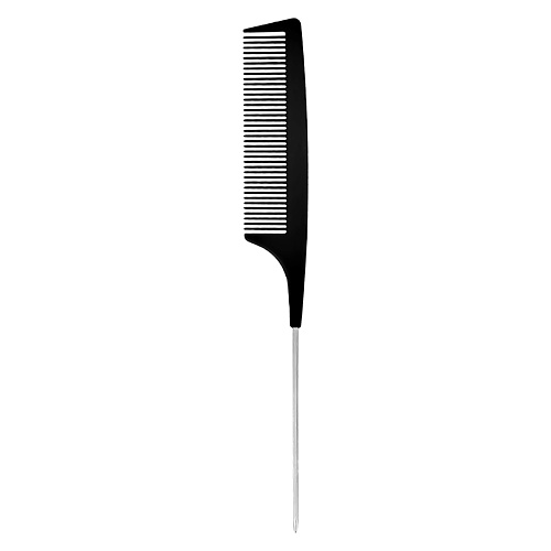 LADY PINK Расческа-гребень для волос PROFESSIONAL с металлической ручкой расческа с ручкой карбон