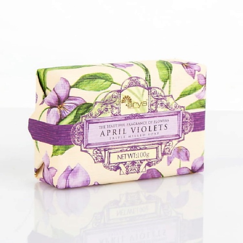 ARYA HOME COLLECTION Мыло April Violets 100 red april