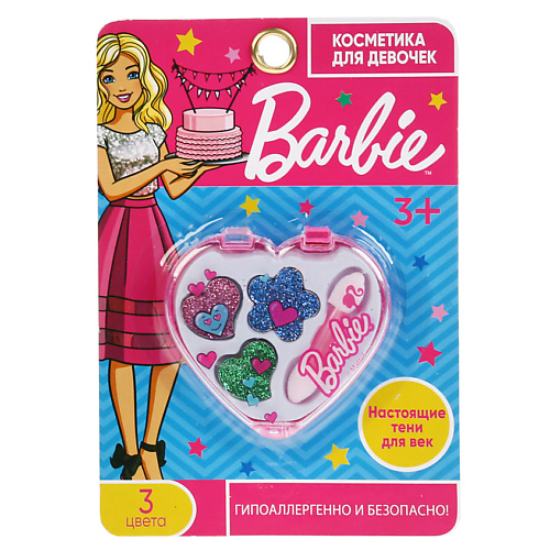 МИЛАЯ ЛЕДИ Косметика для девочек Barbie тени, Сердце милая леди косметика для девочек тени для век