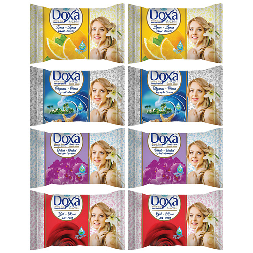 DOXA Мыло туалетное Красивый микс 1000 doxa мыло туалетное женский микс 3х125г 375