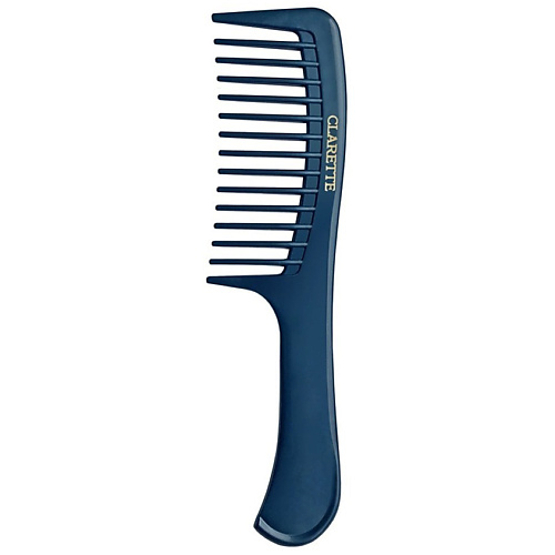 CLARETTE Расческа для волос с ручкой CPB 884 Синяя расческа парикмахерская с ручкой 223 44 мм pom