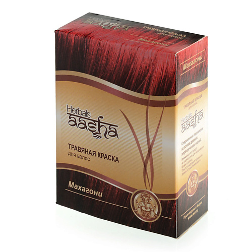 AASHA HERBALS Травяная краска для волос кокилакшам чурна santana herbals порошок 100 г