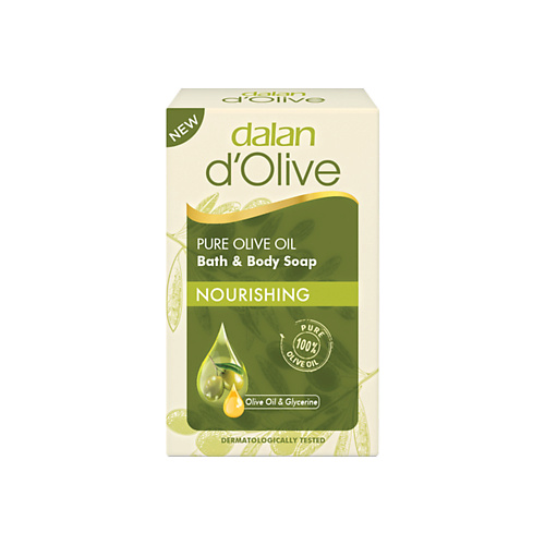 DALAN Мыло кусковое d'Olive, натуральное Питательное 200 azetabio мыло натуральное твердое мускус 100