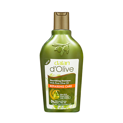 DALAN Шампунь восстановление и питание волос d'Olive 250 efe l arome твёрдый шампунь питание и рост нормальных и жирных у корней волос лавандовый смузи 65