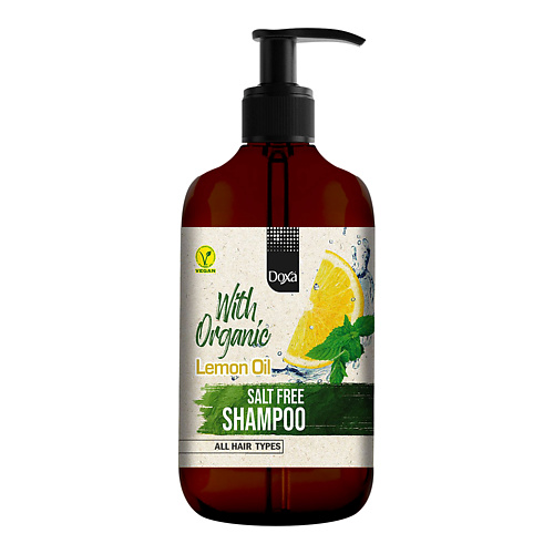 DOXA Шампунь с органическим маслом лимона,для всех типов волос 900 восстанавливающий шампунь с органическим кокосовым маслом для поврежденных волос coconut 65840724 250 мл