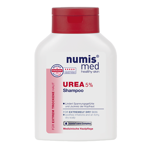 NUMIS MED Шампунь для волос, с 5% мочевиной для очень сухой кожи головы 200.0 kims крем для ног с мочевиной professional care foot cream 100