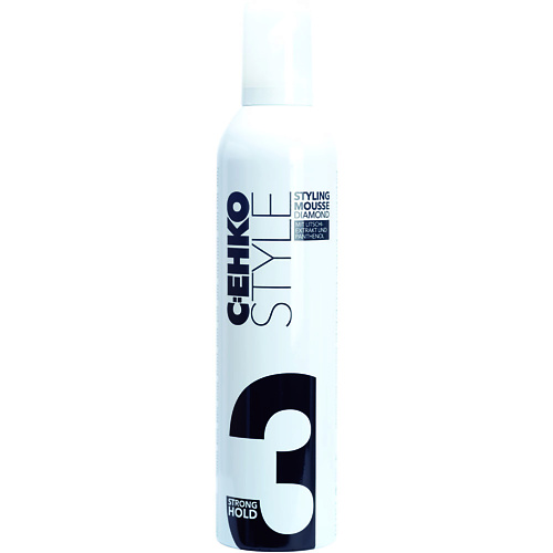 C:EHKO Пена для укладки волос Диамант Style styling mousse diamond 400 keratin complex гель для укладки волос styling gel
