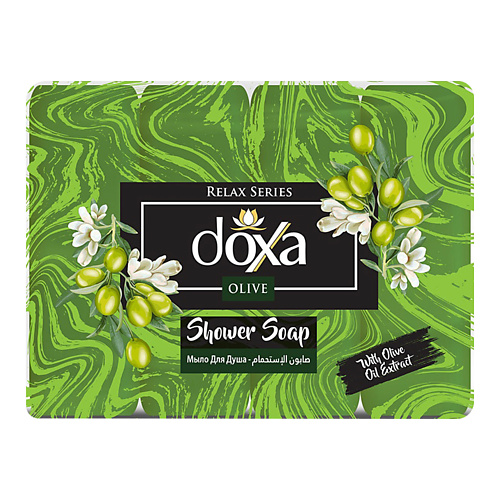 DOXA Мыло твердое SHOWER SOAP Мята и лайм с глицерином 600 мыло туалетное твердое гранат и красный виноград la florentina ла флорентина 106г