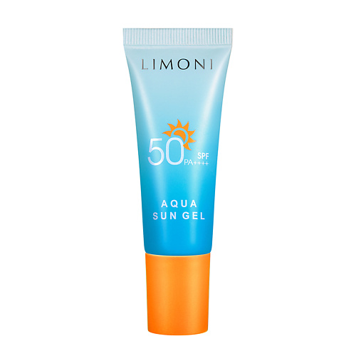 LIMONI Солнцезащитный крем-гель для лица и тела SPF 50+РА++++ улучшенная формула 25.0 спонж limoni для умывания лица белый