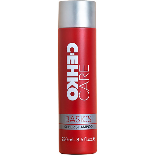 Шампунь для волос C:EHKO CARE BASICS Серебристый шампунь шампунь для сохранения цвета c ehko care basics farbstabil shampoo 250 мл