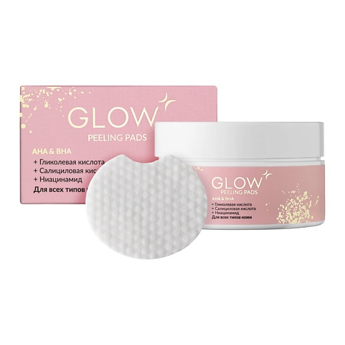 GLOW 24K GOLD CARE Очищающие диски (пэды) для лица 35.0 менструальные чаши glow care комплект с мешочком