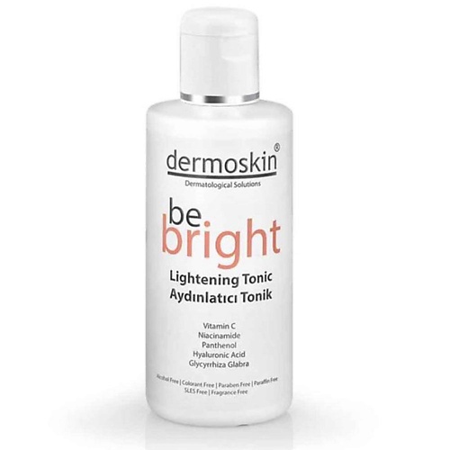 фото Dermoskin тоник для всех типов кожи be bright lightening tonic 200