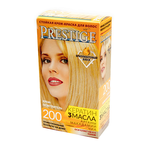 VIP`S PRESTIGE Крем-краска для волос краска для волос prestige prestige т 241 баклажан