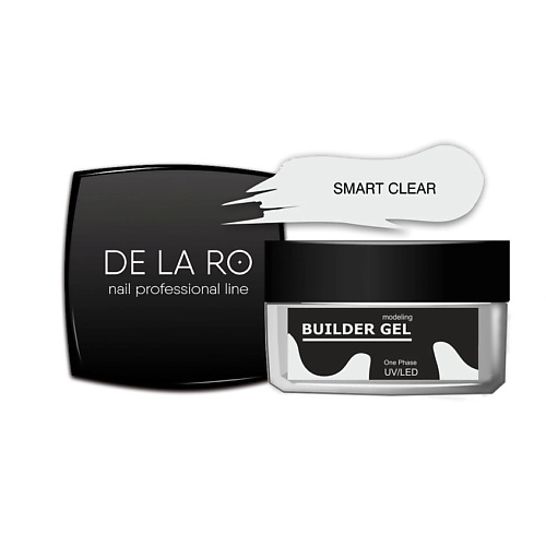 

DE LA RO Моделирующий гель однофазный Smart Clear, Моделирующий гель однофазный Smart Clear