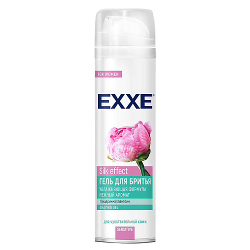 EXXE Гель для бритья Sensitive Silk effect, с экстрактом ромашки 200 витатека лосьон салициловый с серебром и экстрактом ромашки 100 мл