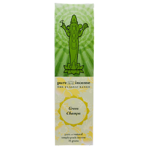 PURE IN Эксклюзивные благовония. Green Champa/ Индийская Ель 10 благовония ладан и мирра frankincense