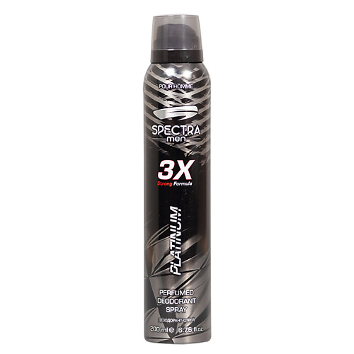 SPECTRA Дезодорант спрей мужской Platinium 200.0 spectra дезодорант спрей мужской platinium 200 0