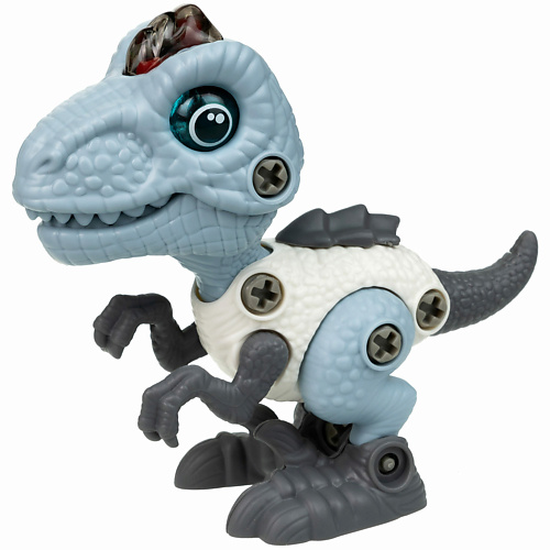 1TOY Сборный динозавр Велоцираптор RoboLife 1.0 1toy сборный динозавр тираннозавр robolife 1 0