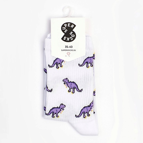 SUPER SOCKS Носки Дино фиолетовый гамак для хомяков и мышей шустрик малый тёмно фиолетовый 18х18 см