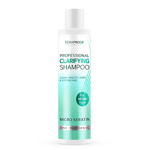 KERAPROOF Детокс-шампунь для глубокого очищения волос и кожи головы 250 витасигель детокс для очищения организма 4 шт
