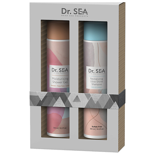 Набор средств для ванной и душа DR. SEA Подарочный набор FRESHNESS подарочный набор dr sea gift box mango and oblipicha 1 шт