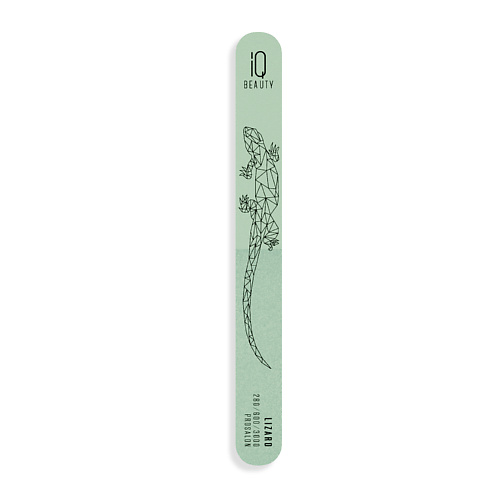 IQ BEAUTY Пилка-полировщик для безупречного блеска и ухоженных ногтей Lizard 280/600/3000 Prosalon насадка полировщик hg polishen 2 5 мм